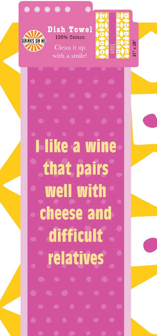 Diﬃcult Relatives Tea Towel