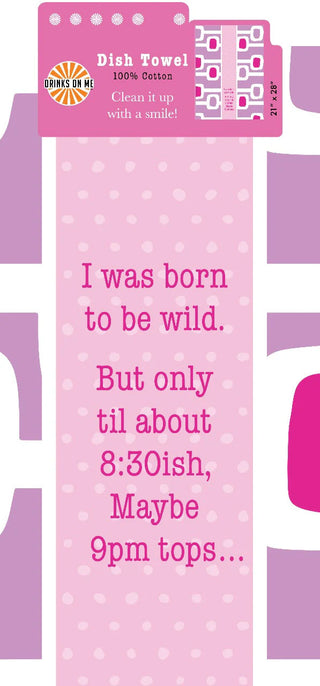 Born to be Wild Tea Towel