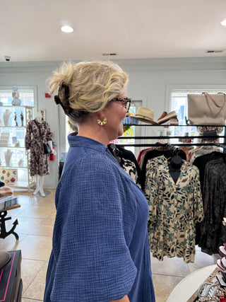 Open Hair Clip | Medium | Tortoise