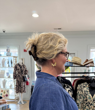 Open Hair Clip | Medium | Tortoise