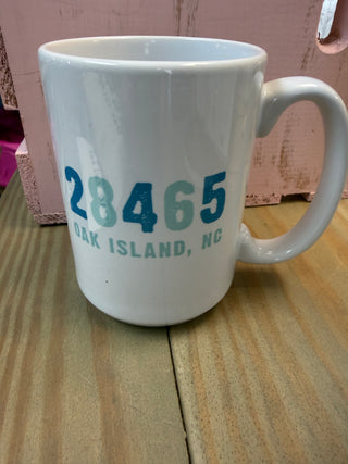 Custom Zip Code Mug - Oak Island