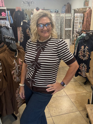 The New Standard Sweater in Brown