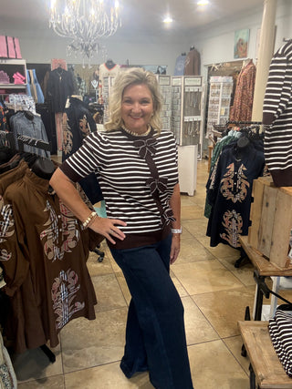 High Waist Lux Retro Wide Jeans in Dark by Judy Blue