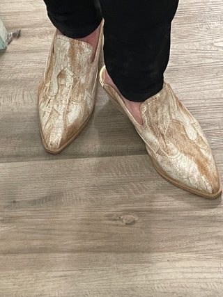 Corkys Saloon Camel Heeled Mule