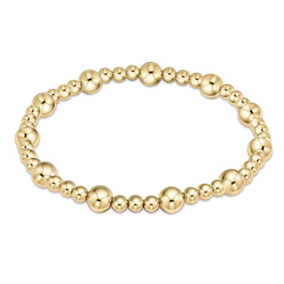 Sincerity Gold 6mm Bracelet - Extended Size