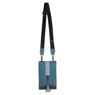 On The Go Crossbody Bag in Blue