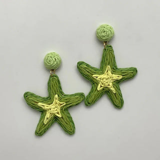 Be A Star Earrings in Green