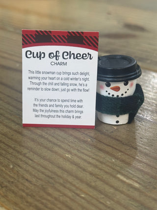 Snowman Charm