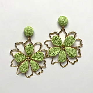 Spring Forward Earrings in Sage