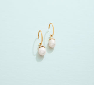Bluffton Pearl Convertible Hoop Earrings