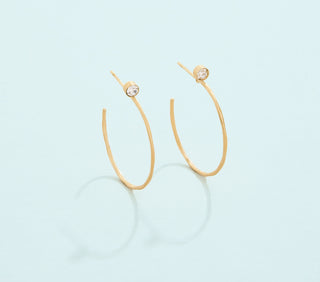 Ultrathin Hoop Earrings