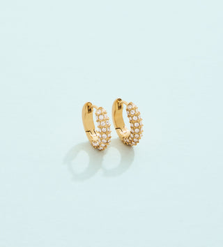 Shine On Pavé Hoop Earrings