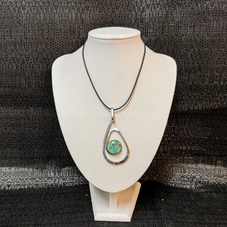 Teardrop Pendant - Sea Foam