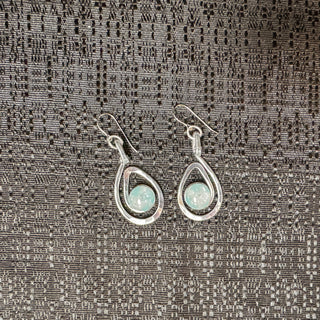 Teardrop Earrings - Sky Blue