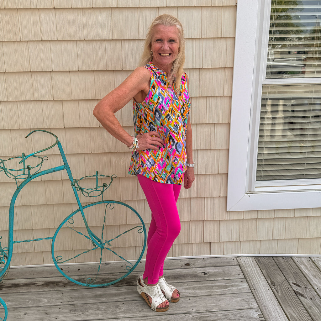 Diamond Sunsets Lizzy Tank – Mermaid Cove