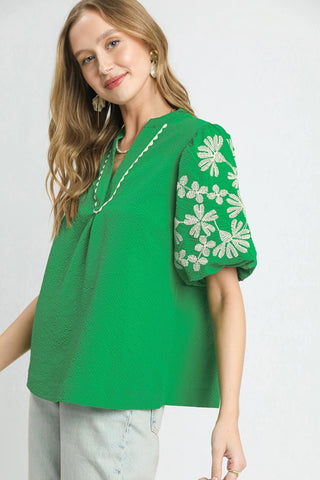 More of Me Top in Kelly Green