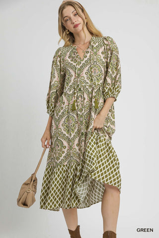 Days Of Beauty Dress In Green