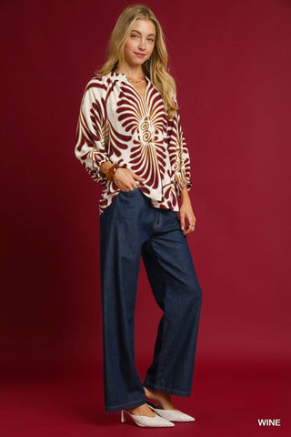 Serendipity Vibes Top In Wine