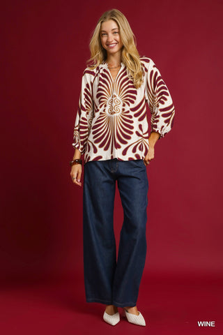 Serendipity Vibes Top In Wine