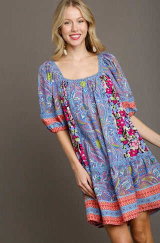 Life of the Garden Party Dress in Periwinkle