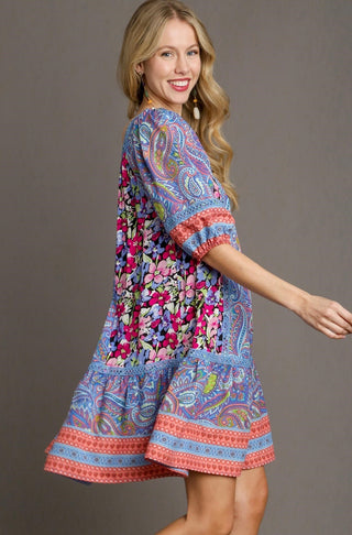 Life of the Garden Party Dress in Periwinkle