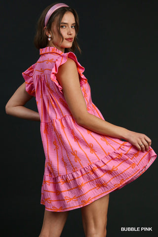 Sweet Kiss Dress in Bubblegum