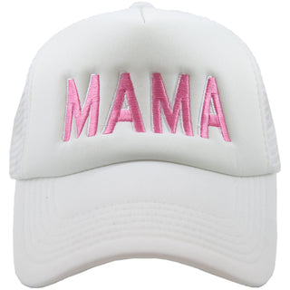 Mama Foam Trucker Hat in White