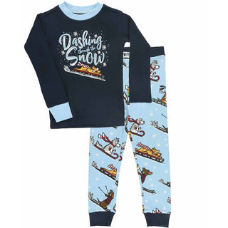 Dashing Through The Snow Kids PJ Set