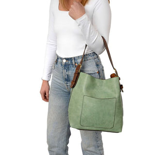 The Classic Hobo Bag in Bermuda Green