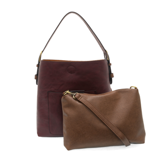 The Classic Hobo Bag in Blackberry