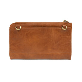 Karina Convertible Wristlet & Wallet in Caramel