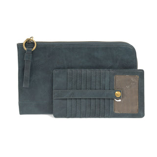 Karina Convertible Wristlet & Wallet in Deja Blue