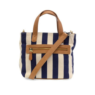 Capri Mini Canvas Tote in Navy