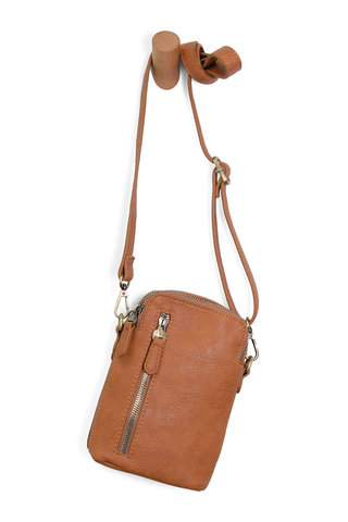 Jolene Crossbody Phone Bag in Cedar
