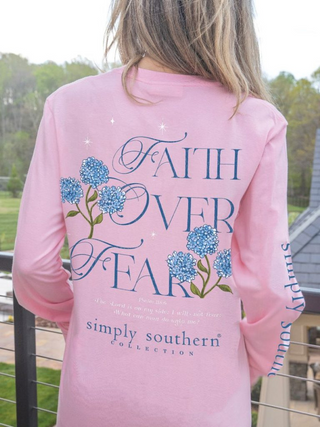 Faith Over Fear Top In Candy