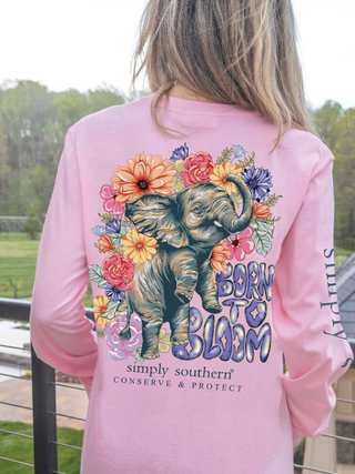 Born To Bloom Long Sleeve Top