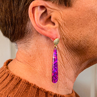 Kimmy Sequin Drop Earrings