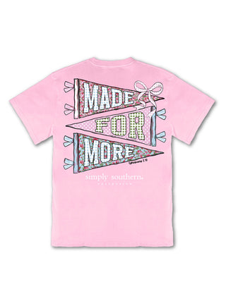 Kid's Made For More Short Sleeve T-Shirt in Blushberry