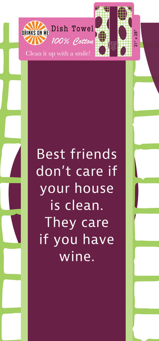 Best Friends Tea Towel