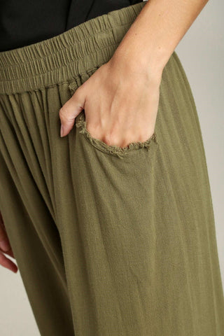 Hear Me Out Pants In Olive