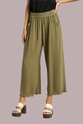 Hear Me Out Pants In Olive