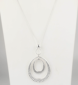 Circle Of Crystals Necklace Set