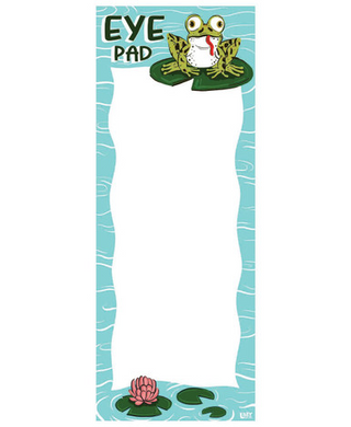 Eye Pad Frog Notepad