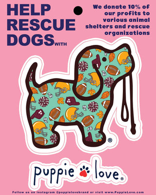 Stuck On It Puppie Love Vinyl Sticker