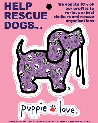 Stuck On It Puppie Love Vinyl Sticker