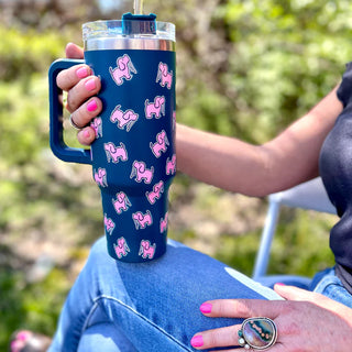 Staying Cool 40oz Puppie Love Tumbler