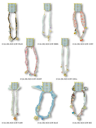 Cute To Boot Scarf Necklace