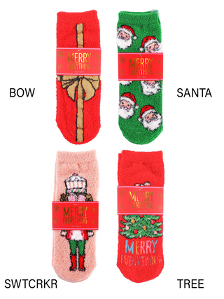 Simply Soft Holiday Socks