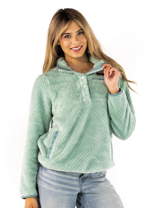 Simply Soft Pullover In Harbor