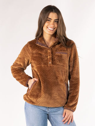 Simply Soft Pullover in Mocha